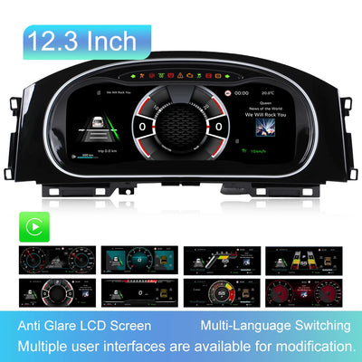 Tableau de Bord Numérique VW Golf 7 2014-2020 - installé sur véhicule - Becquet Voiture