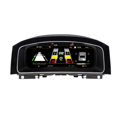 Tableau de Bord Numérique VW Golf 7 MK7 2013-2020 - vue rapprochée - Becquet Voiture