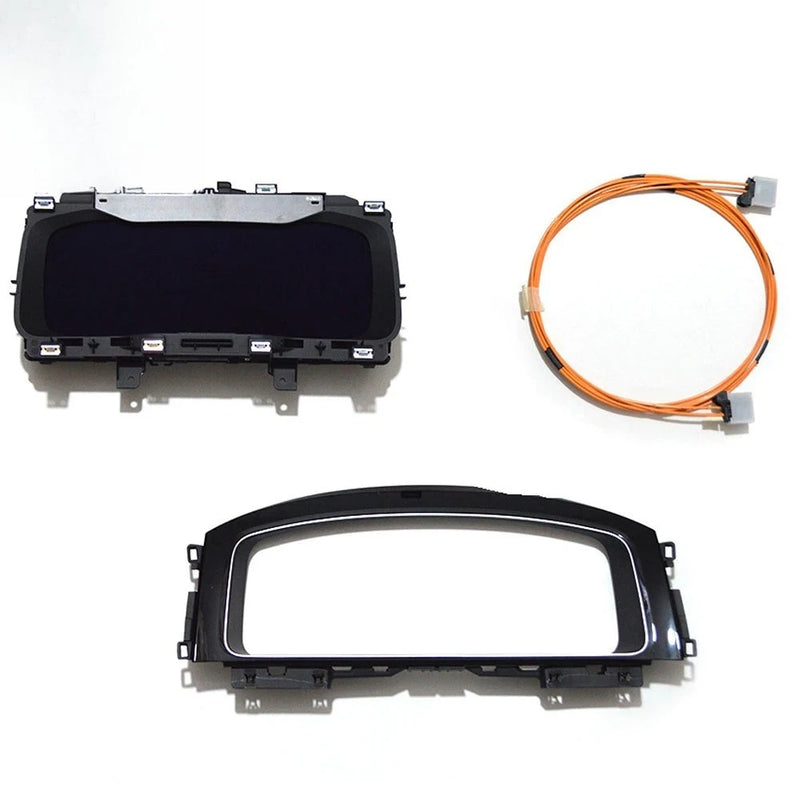 VW Golf 7 MK7 Digital Dashboard - front view - Becquet Voiture