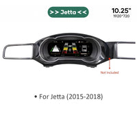 12.3-inch Digital Dashboard for VW Golf 7 Passat B8 - in use - Becquet Voiture