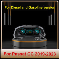 Digital Dashboard VW Golf 7 Passat B8 CC - close-up view - Becquet Voiture