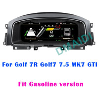 Digitales Kombiinstrument VW Golf 7 Passat B8 - Montagedetail - Becquet Voiture