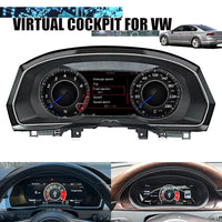 Tableau de Bord Numérique VW Golf 7 Passat B8 (réf. 2) - vue de face - Becquet Voiture