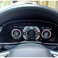 Tableau de Bord Numérique VW Golf 7 Passat B8 (réf. 2) - vue de trois-quarts - Becquet Voiture