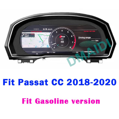 Tableau de Bord Numérique VW Golf 7 Passat B8 - vue de dessus - Becquet Voiture
