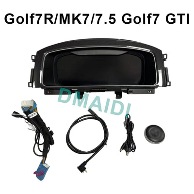 Tableau de Bord Numérique VW Golf 7 Passat B8 - vue de profil - Becquet Voiture