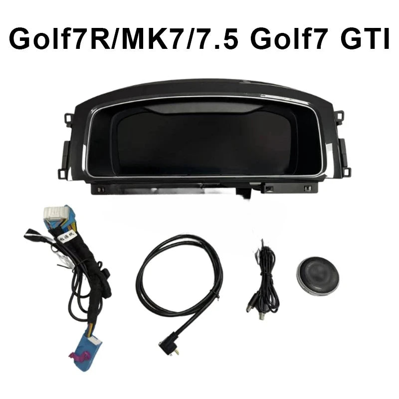 Digitales Kombiinstrument VW Golf 7 Passat B8 - Seitenansicht - Becquet Voiture