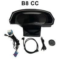 Digitales Kombiinstrument VW Golf 7 Passat B8 - Dreiviertelansicht - Becquet Voiture