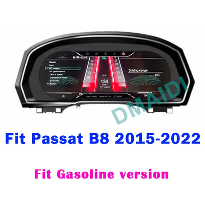 Tableau de Bord Numérique VW Golf 7 Passat B8 - vue rapprochée - Becquet Voiture