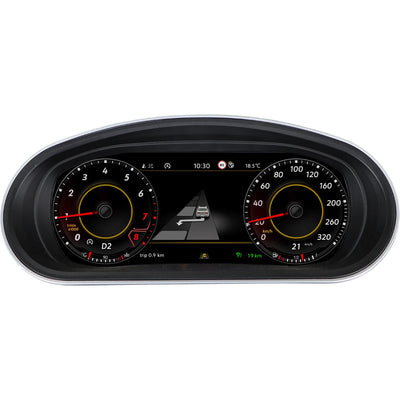 Tableau de Bord Numérique VW Golf 7 Passat Tiguan - installé sur véhicule - Becquet Voiture