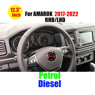 Tableau de Bord Numérique VW Golf 7 Passat Tiguan - vue arrière 2 - Becquet Voiture