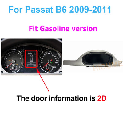 Tableau de Bord Numérique VW Golf Passat Scirocco - détail du montage 3 - Becquet Voiture