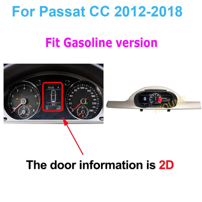 Tableau de Bord Numérique VW Golf Passat Scirocco - vue arrière 2 - Becquet Voiture