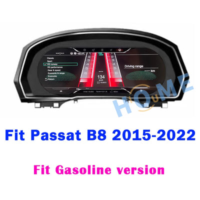 Tableau de Bord Numérique VW Golf Passat Scirocco - vue de dessus 2 - Becquet Voiture