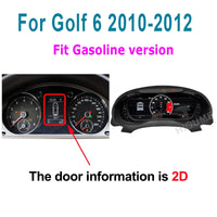 Digital Dashboard VW Golf Passat Scirocco - three-quarter view 2 - Becquet Voiture