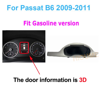 Tableau de Bord Numérique VW Golf Passat Scirocco - vue rapprochée 3 - Becquet Voiture