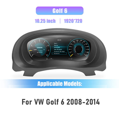 Tableau de Bord Numérique VW Golf Scirocco Tiguan Passat - détail du montage 2 - Becquet Voiture