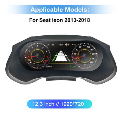 Tableau de Bord Numérique VW Passat Golf 7 Tiguan Scirocco - vue de profil 2 - Becquet Voiture