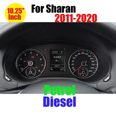 Tableau de Bord Numérique VW Passat Golf Tiguan - en situation - Becquet Voiture