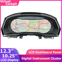 Digital Dashboard VW Passat Golf Tiguan - front view - Becquet Voiture