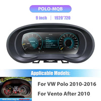 Tableau de Bord Numérique VW Polo 6R Vento 2008-2016 - détail du montage - Becquet Voiture