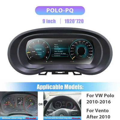 Tableau de Bord Numérique VW Polo Amarok - en situation - Becquet Voiture