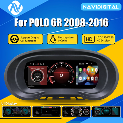 Tableau de Bord Numérique VW Polo Amarok - vue de face - Becquet Voiture
