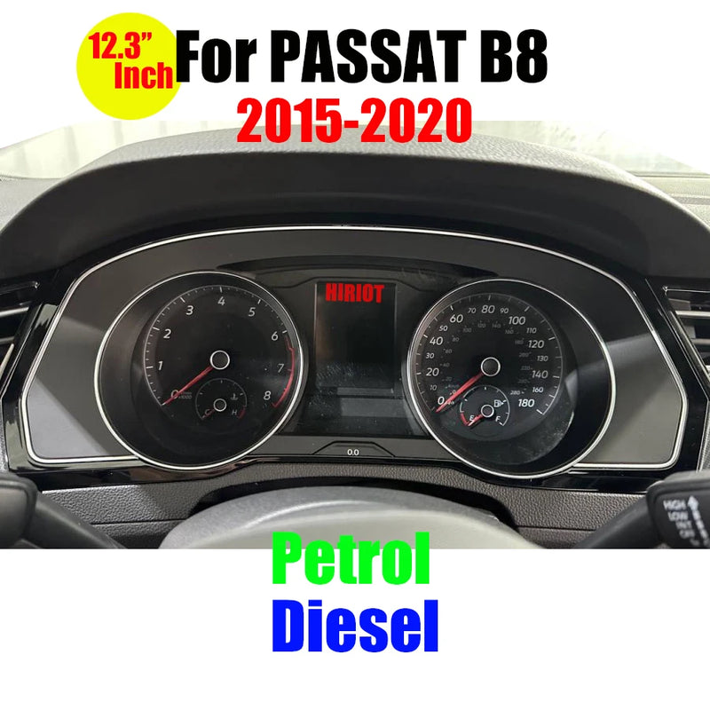 Digital Dashboard VW Polo Golf Amarok - fitted on vehicle 2 - Becquet Voiture