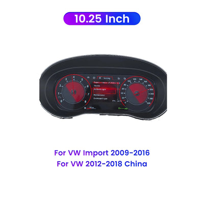 Tableau de Bord Numérique VW Polo Passat Tiguan - vue arrière 2 - Becquet Voiture