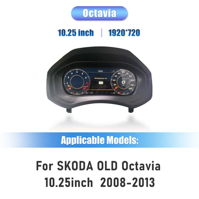 Tableau de Bord Numérique VW T6.1 Skoda Octavia Superb - vue de face 2 - Becquet Voiture