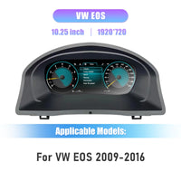 Tableau de Bord Numérique VW Touran Scirocco Sharan - installé sur véhicule 2 - Becquet Voiture