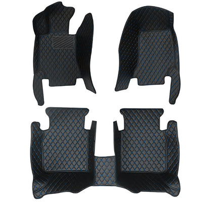 Tapis 3D Cuir Sur Mesure Peugeot 207 2006-2014 - packshot studio - Becquet Voiture