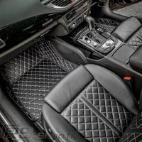 Tapis 3D Cuir Sur Mesure Skoda Octavia - packshot studio - Becquet Voiture