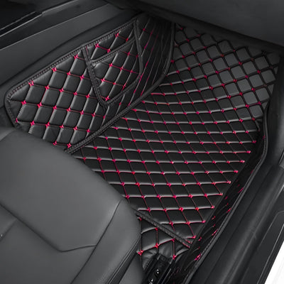 Tapis Cuir 3D Sur Mesure Mercedes EQA EQB EQC EQE - en situation - Becquet Voiture
