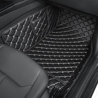 Tapis Cuir 3D Sur Mesure Renault Arkana 2020-2026 - détail du montage - Becquet Voiture