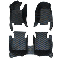 Tapis Cuir Sur Mesure Porsche Panamera 970 971 - installé sur véhicule - Becquet Voiture