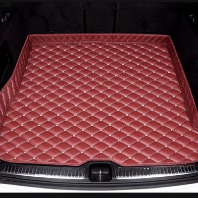 Tapis de Coffre Audi A3 Sedan A4 B8 B9 2010-2022 Cuir - installé sur véhicule 2 - Becquet Voiture