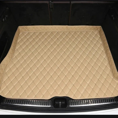 Tapis de Coffre Audi A3 Sedan A4 B8 B9 2010-2022 Cuir - installé sur véhicule - Becquet Voiture