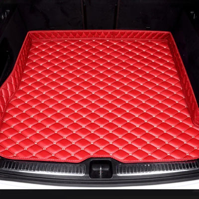 Tapis de Coffre Audi A3 Sedan A4 B8 B9 2010-2022 Cuir - vue rapprochée 2 - Becquet Voiture