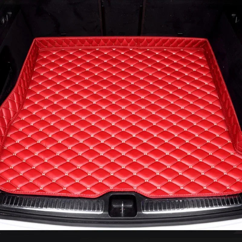 Tapis de Coffre BMW Série 7 E65 E66 F01 F02 G11 G12 Cuir - vue rapprochée 2 - Becquet Voiture