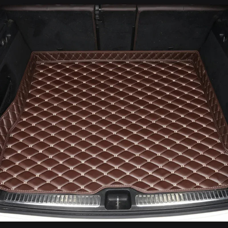 Tapis de Coffre BMW X5 E53 E70 F15 G05 X4 F26 G02 Cuir - vue arrière 2 - Becquet Voiture