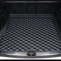 Tapis de Coffre BMW X5 E53 E70 F15 G05 X4 F26 G02 Cuir - vue arrière - Becquet Voiture