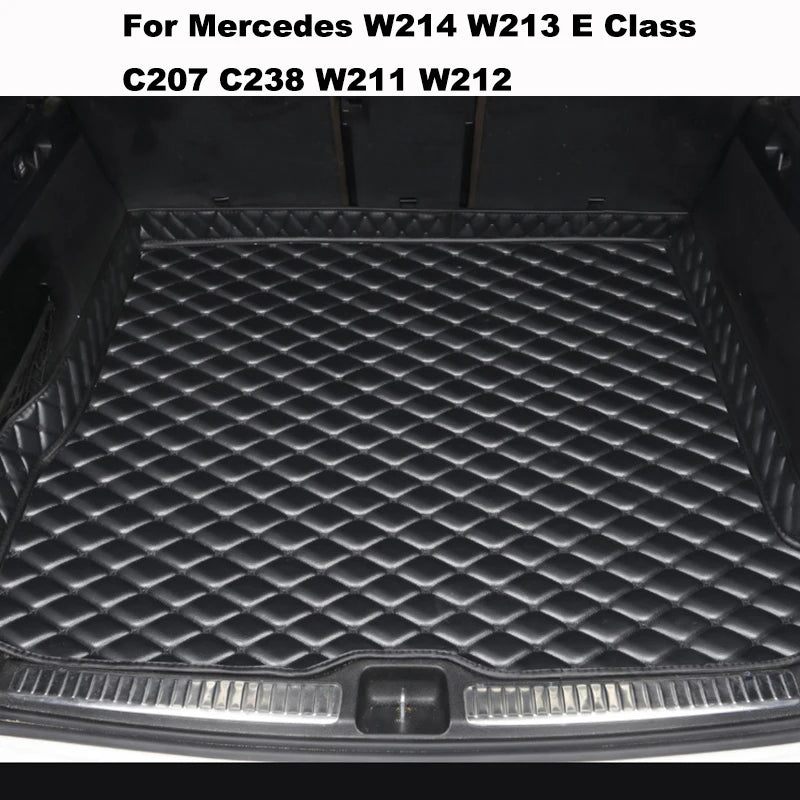 Tapis de Coffre Mercedes Classe E W213 W212 W214 C238 - vue de face - Becquet Voiture