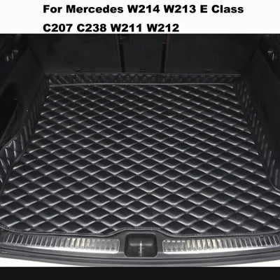 Tapis de Coffre Mercedes Classe E W213 W212 W214 C238 - vue de face - Becquet Voiture