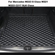 Tapis de Coffre Mercedes Classe S W221 W222 W223 SLK Cuir