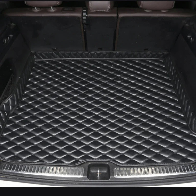 Tapis de Coffre Mercedes GLC X253 X254 GLE Coupé Cuir - vue de face - Becquet Voiture