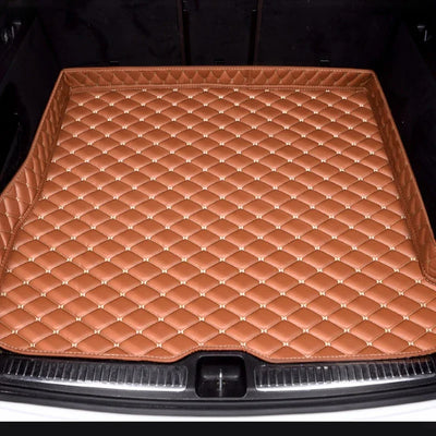 Tapis de Coffre Mercedes GLK GLS GL Cuir Artificiel - en situation - Becquet Voiture