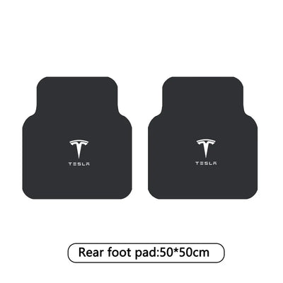 Tapis de Sol Antidérapants Tesla Model 3 S X Y - détail du montage - Becquet Voiture