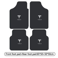 Tapis de Sol Antidérapants Tesla Model 3 S X Y - vue rapprochée - Becquet Voiture
