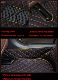 Floor Mats Audi A4 B7 B8 B9 8KH 8WH 2017-2023 - studio packshot 2 - Becquet Voiture